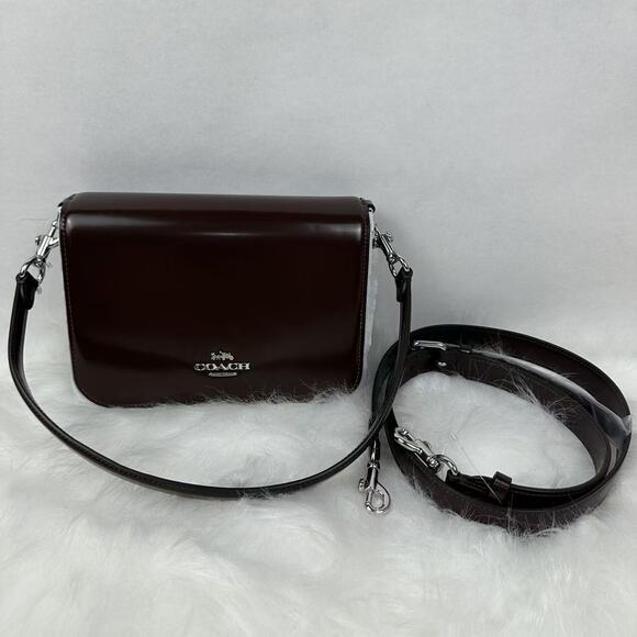 Coach Quinn Shoulder/Crossbody Bag In Leather/Maple CY657 NWT - Picture 3 of 9